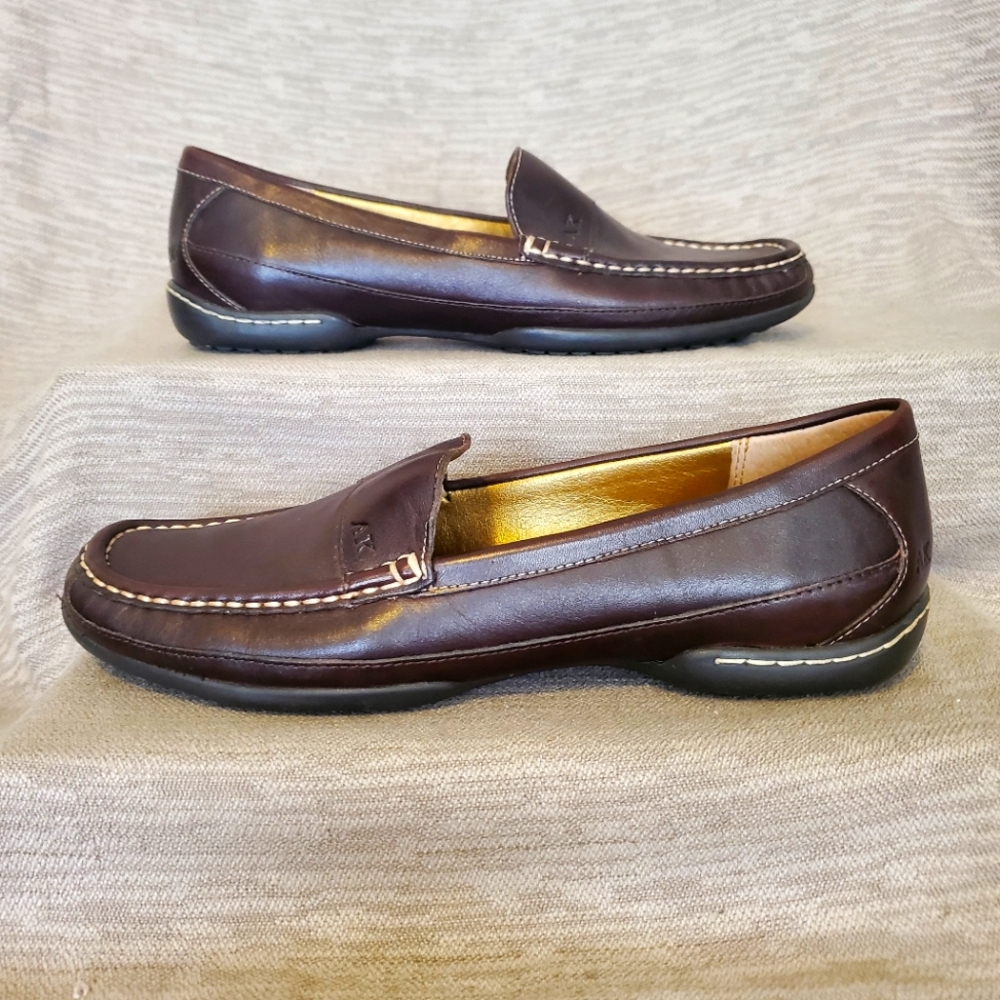 Anne Klein NWOT iFlex "SLIPNSLIDE" leather loafers Size 8